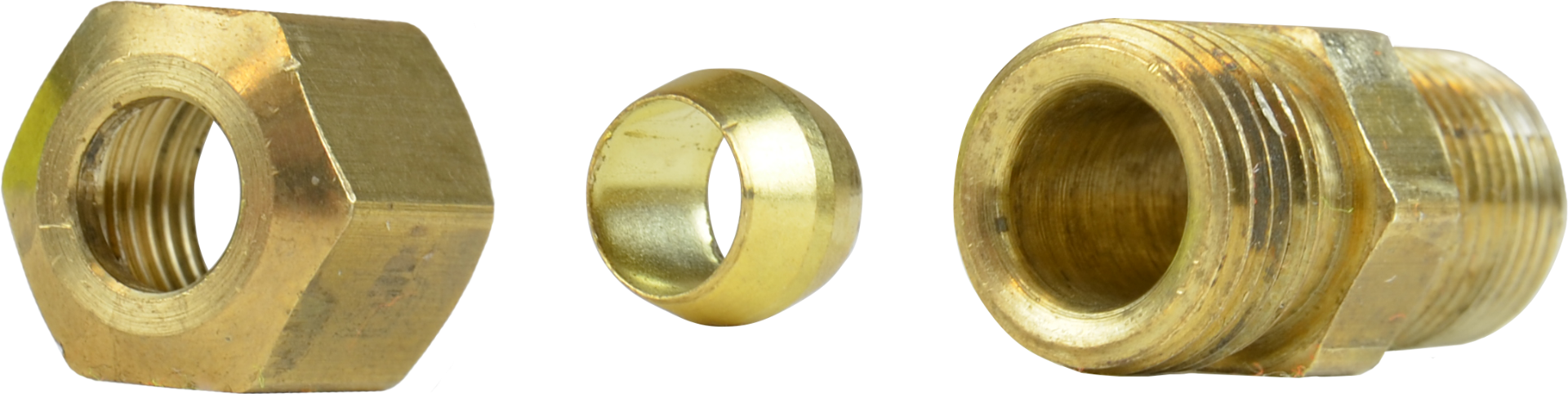 Brass Male Compression Fitting .125 NPT.png